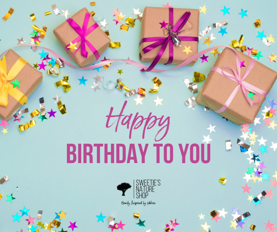 Sweetie's Nature Shop Happy Birthday Gift Card
