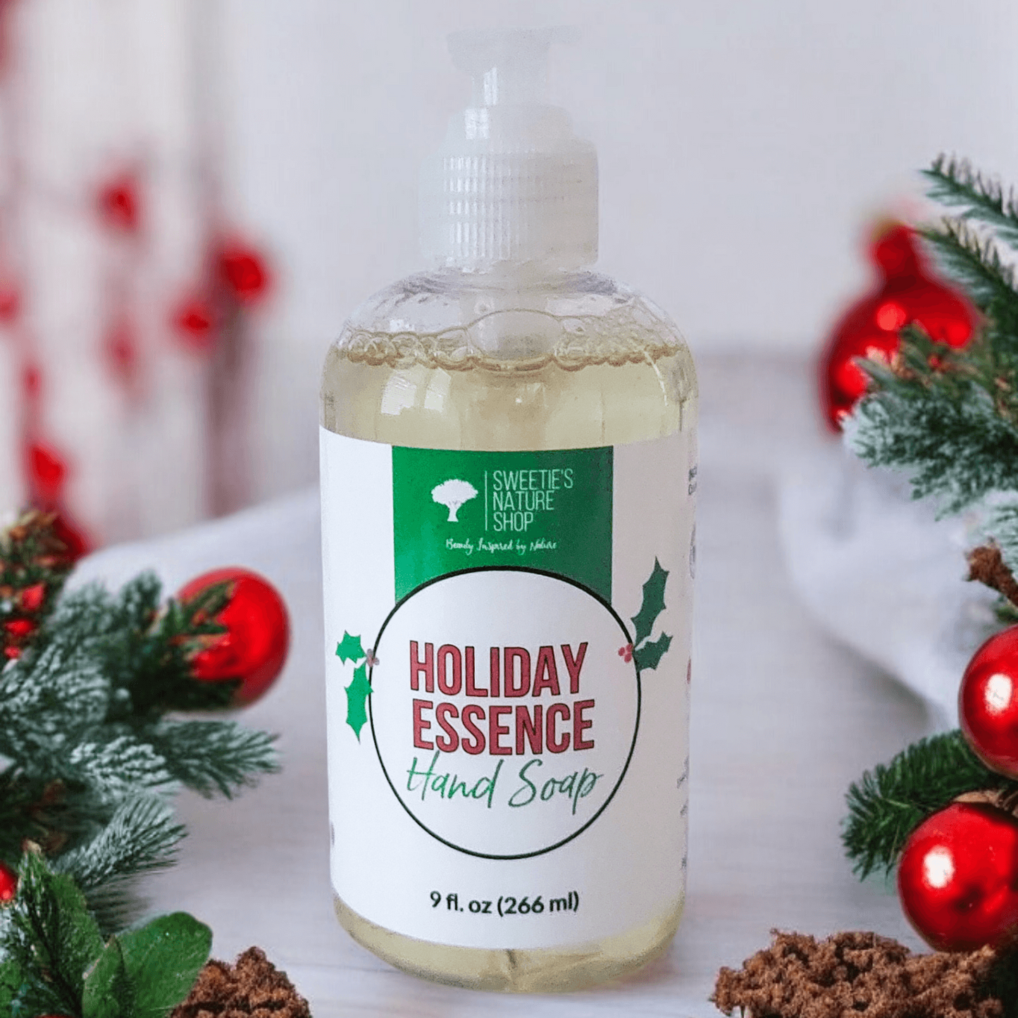 Holiday Essence Hand Soap - Sweetie's Nature Shop