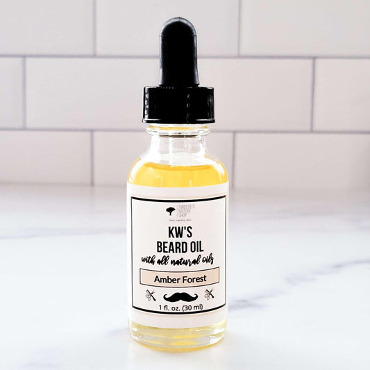 KW's Beard Oil in Amber Forest - Sweetie's Nature Shop