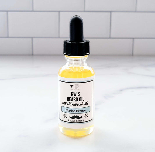 KW's Beard Oil in Marine Breeze - Sweetie's Nature Shop