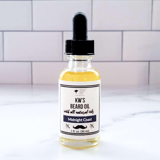 KW's Beard Oil in Midnight Coast - Sweetie's Nature Shop