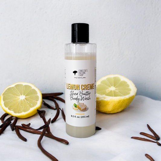 Lemon Creme Shea Butter Body Wash