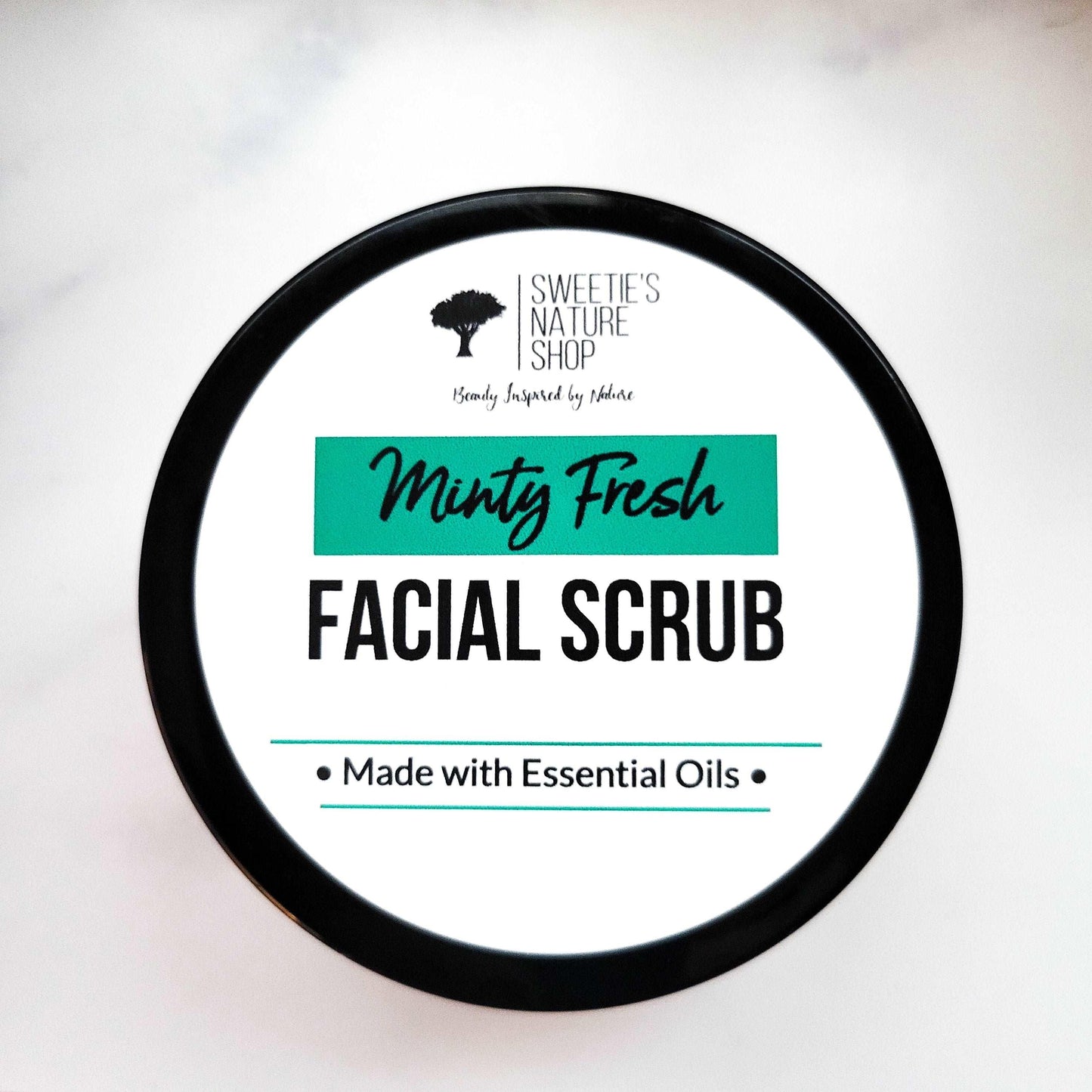 Minty Fresh Facial Scrub - Sweetie's Nature Shop