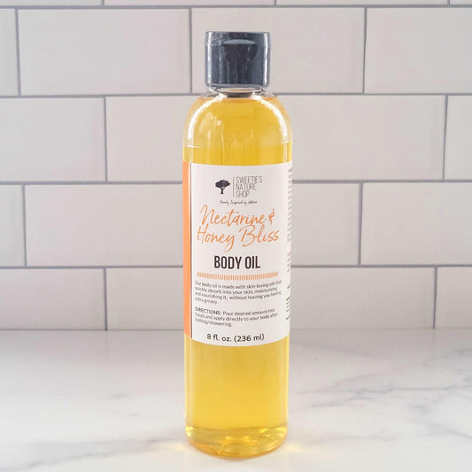 Nectarine & Honey Bliss Body Oil - Sweetie's Nature Shop