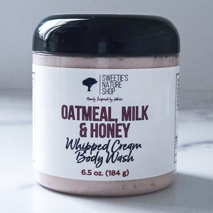 Oatmeal, Milk & Honey Whipped Cream Body Wash