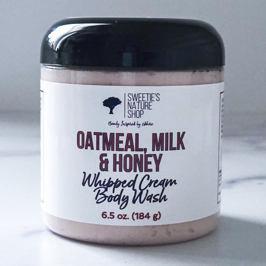 Oatmeal, Milk & Honey Whipped Cream Body Wash