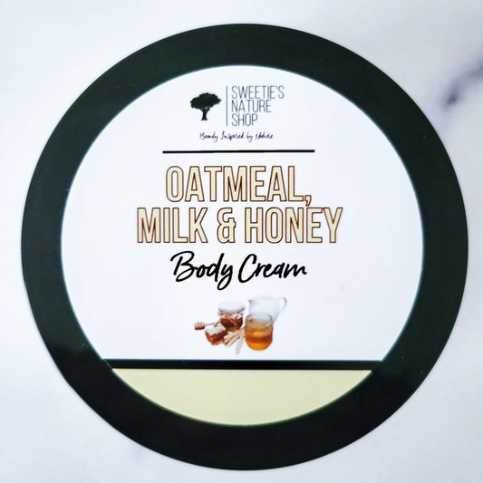 Oatmeal, Milk & Honey Body Cream - Sweetie's Nature Shop
