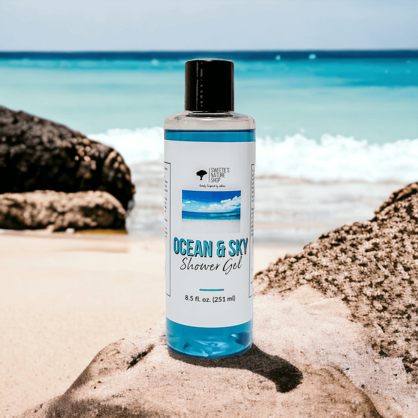 Ocean & Sky Shower Gel - Sweetie's Nature Shop