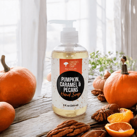Pumpkin, Caramel & Pecans Hand Soap - Sweetie's Nature Shop
