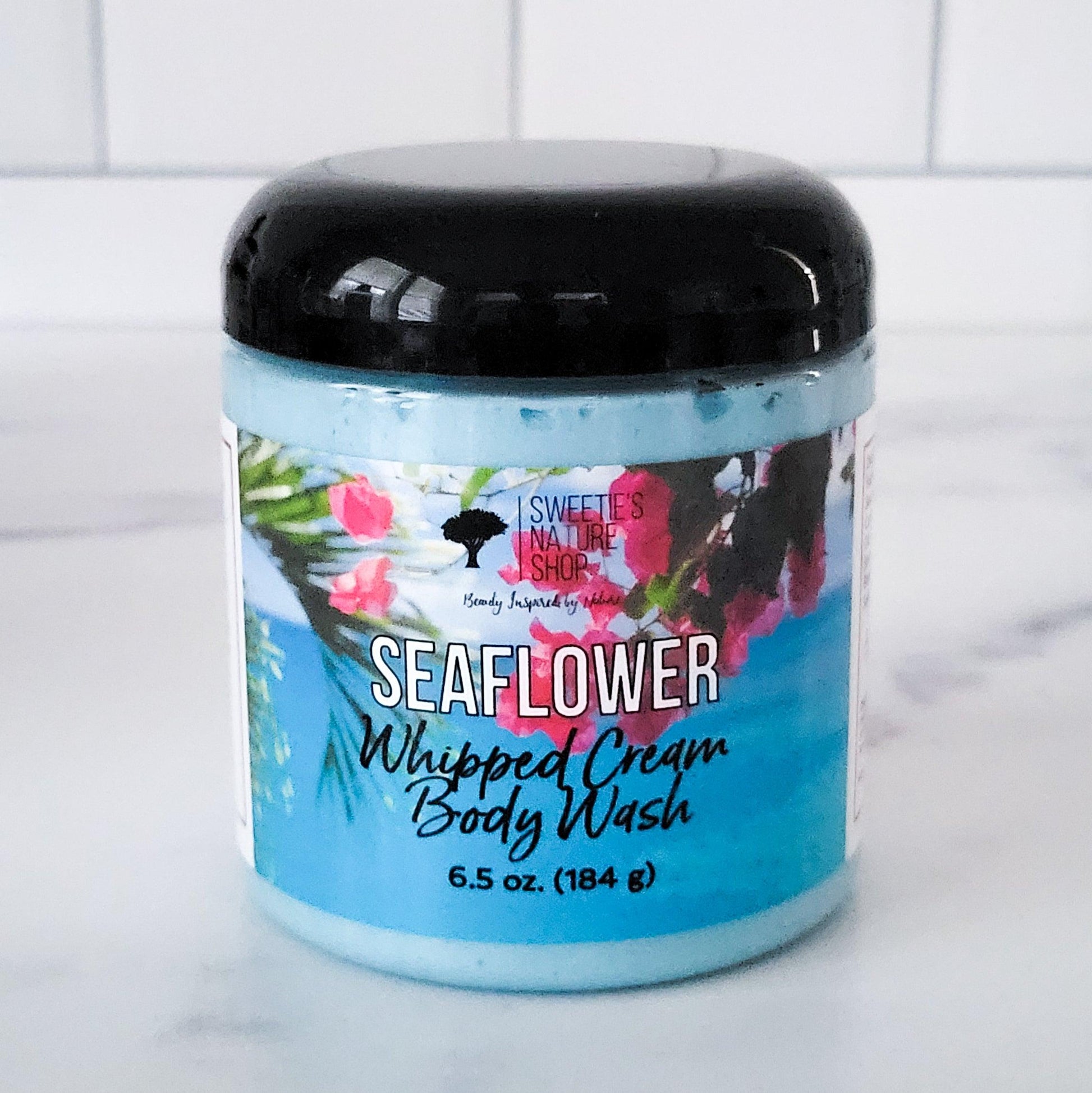 Seaflower Whipped Cream Body Wash - Sweetie's Nature Shop