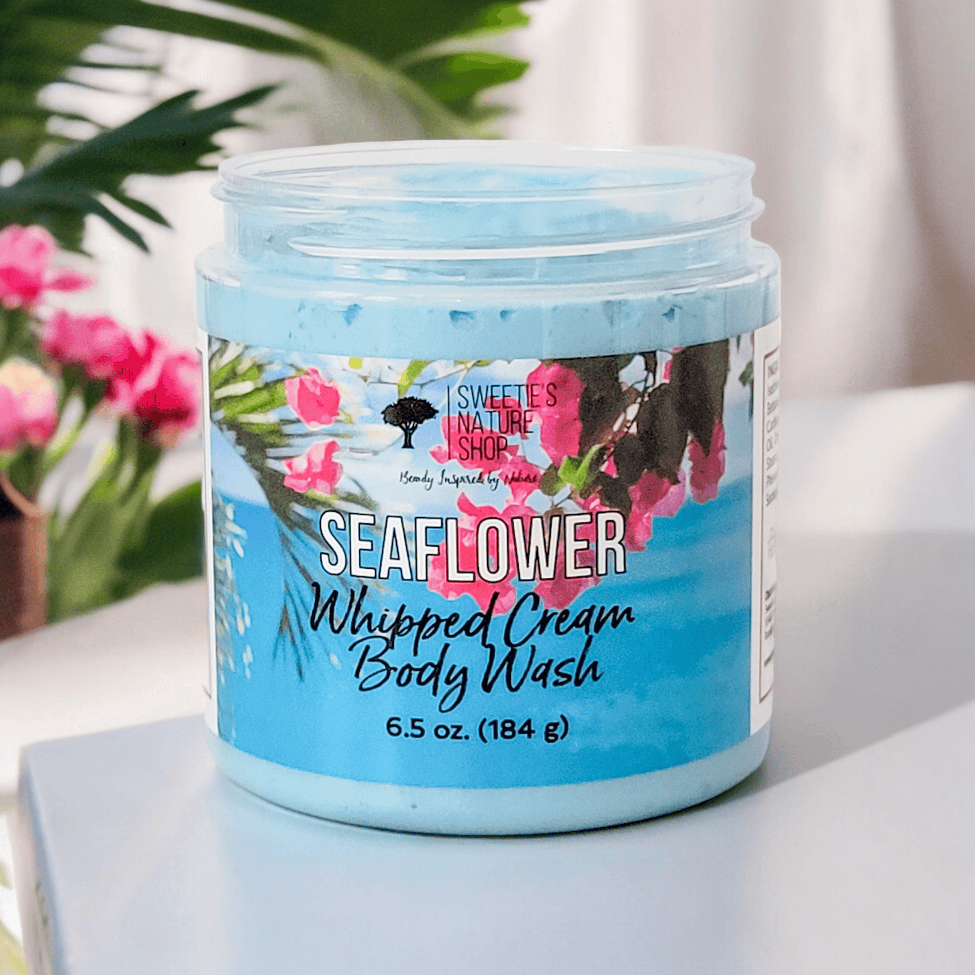 Seaflower Whipped Cream Body Wash - Sweetie's Nature Shop