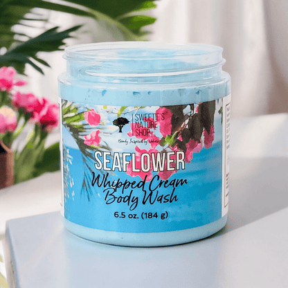 Seaflower Whipped Cream Body Wash - Sweetie's Nature Shop
