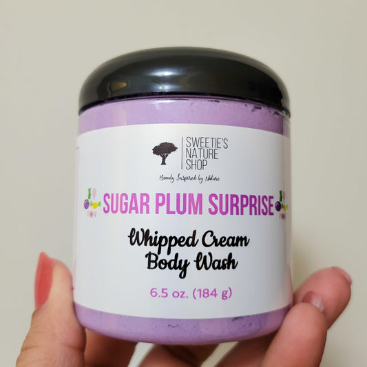 Sugar Plum Surprise Whipped Cream Body Wash - Sweetie's Nature Shop