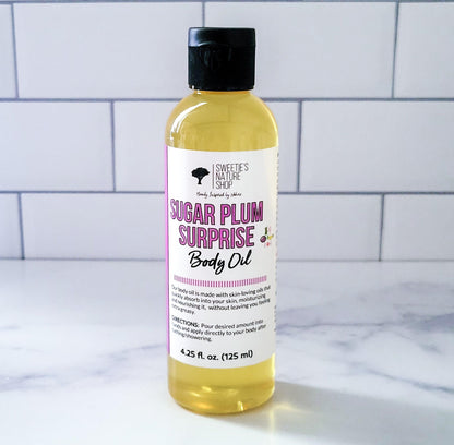 Sugar Plum Surprise Body Oil - Sweetie's Nature Shop