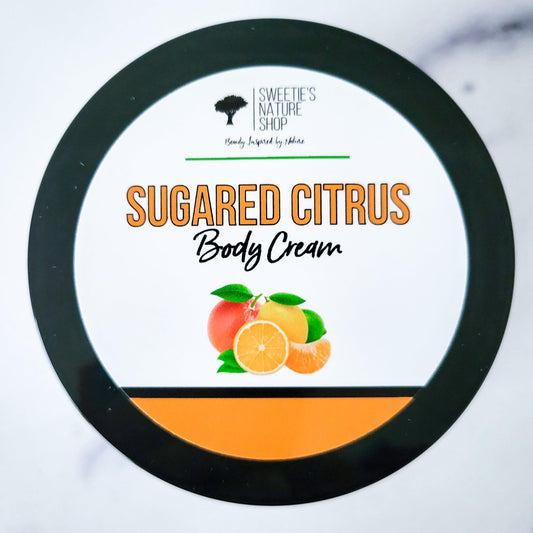 Sugared Citrus Body Cream - Sweetie's Nature Shop