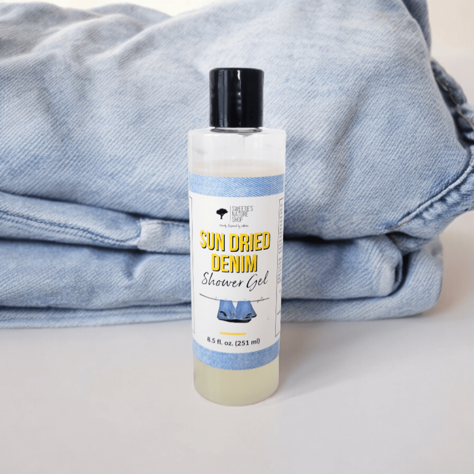 Sun Dried Denim Shower Gel - Sweetie's Nature Shop