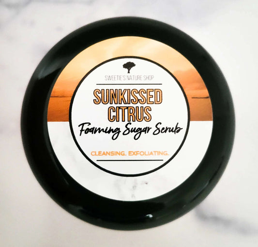 Sunkissed Citrus Foaming Sugar Scrub