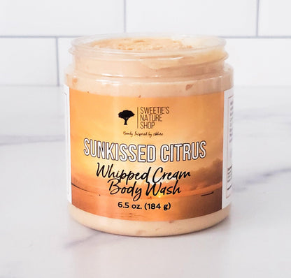 Sunkissed Citrus Whipped Cream Body Wash - Sweetie's Nature Shop
