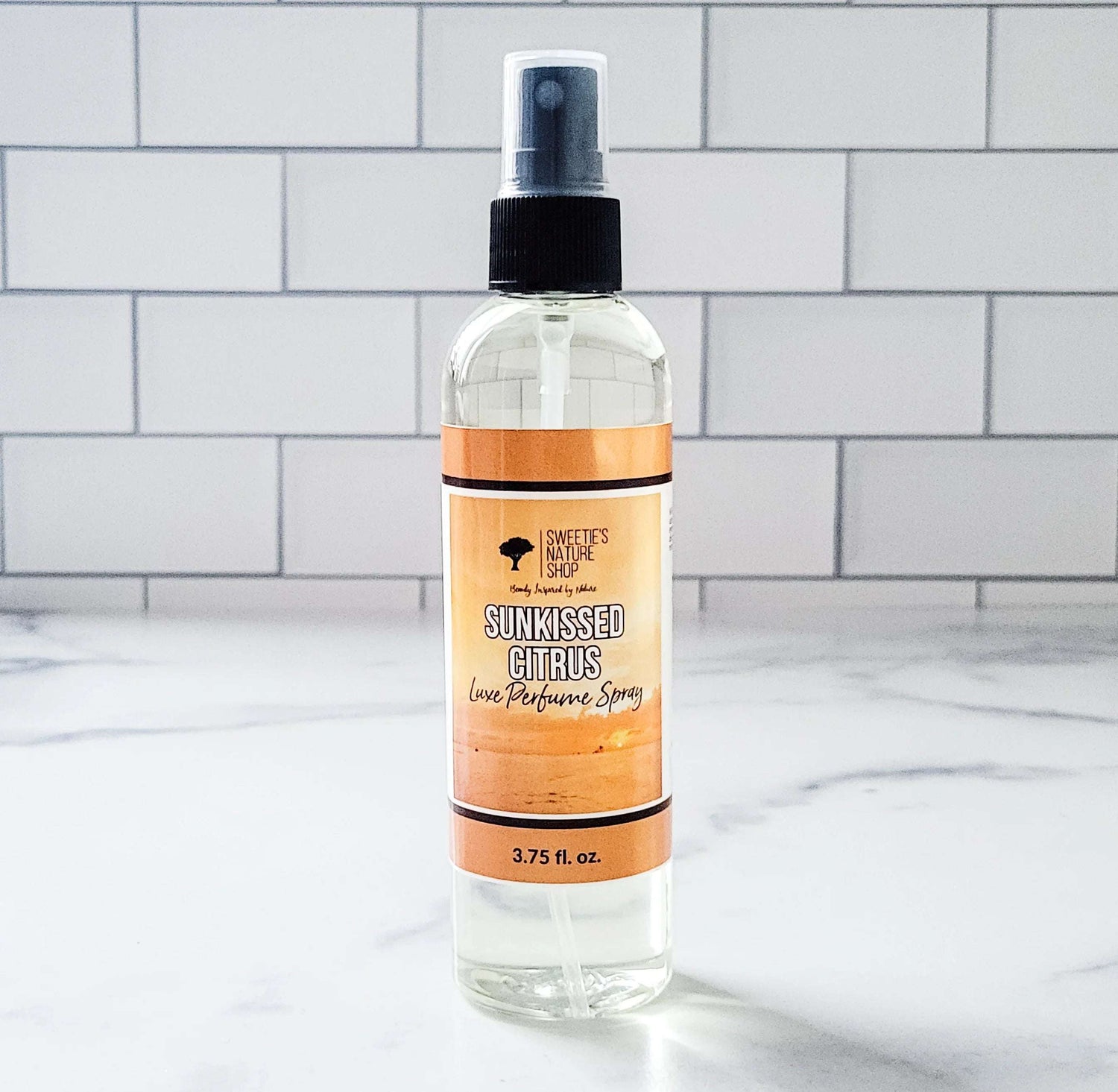 Sunkissed Citrus Luxe Perfume Spray bottle