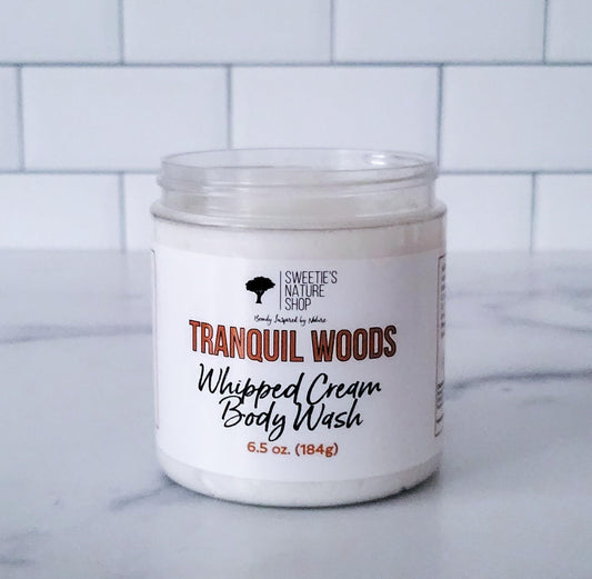Tranquil Woods Whipped Cream Body Wash - Sweetie's Nature Shop