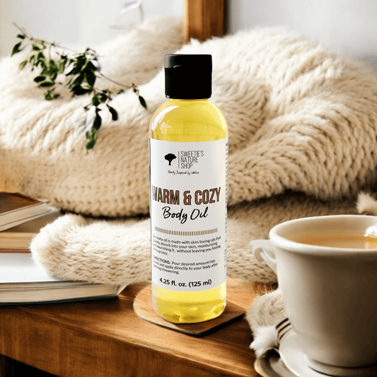 Warm & Cozy Body Oil - Sweetie's Nature Shop