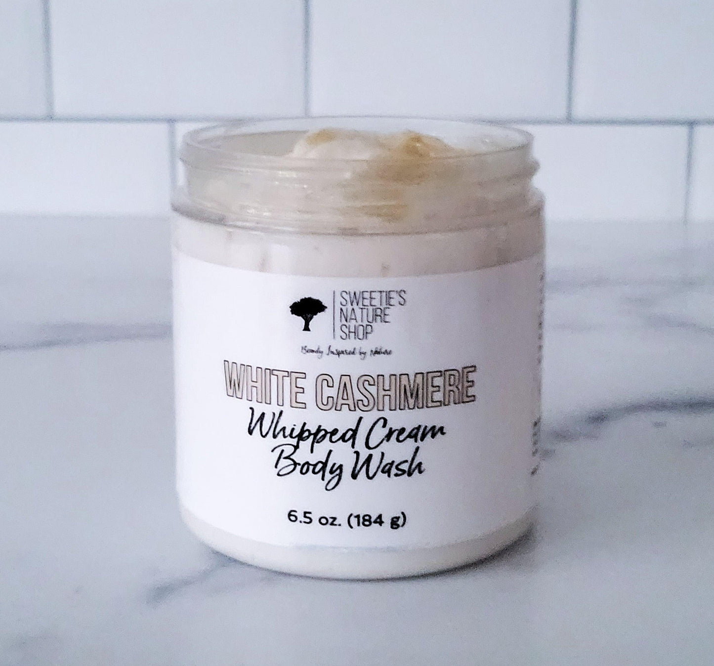 White Cashmere Whipped Cream Body Wash - Sweetie's Nature Shop