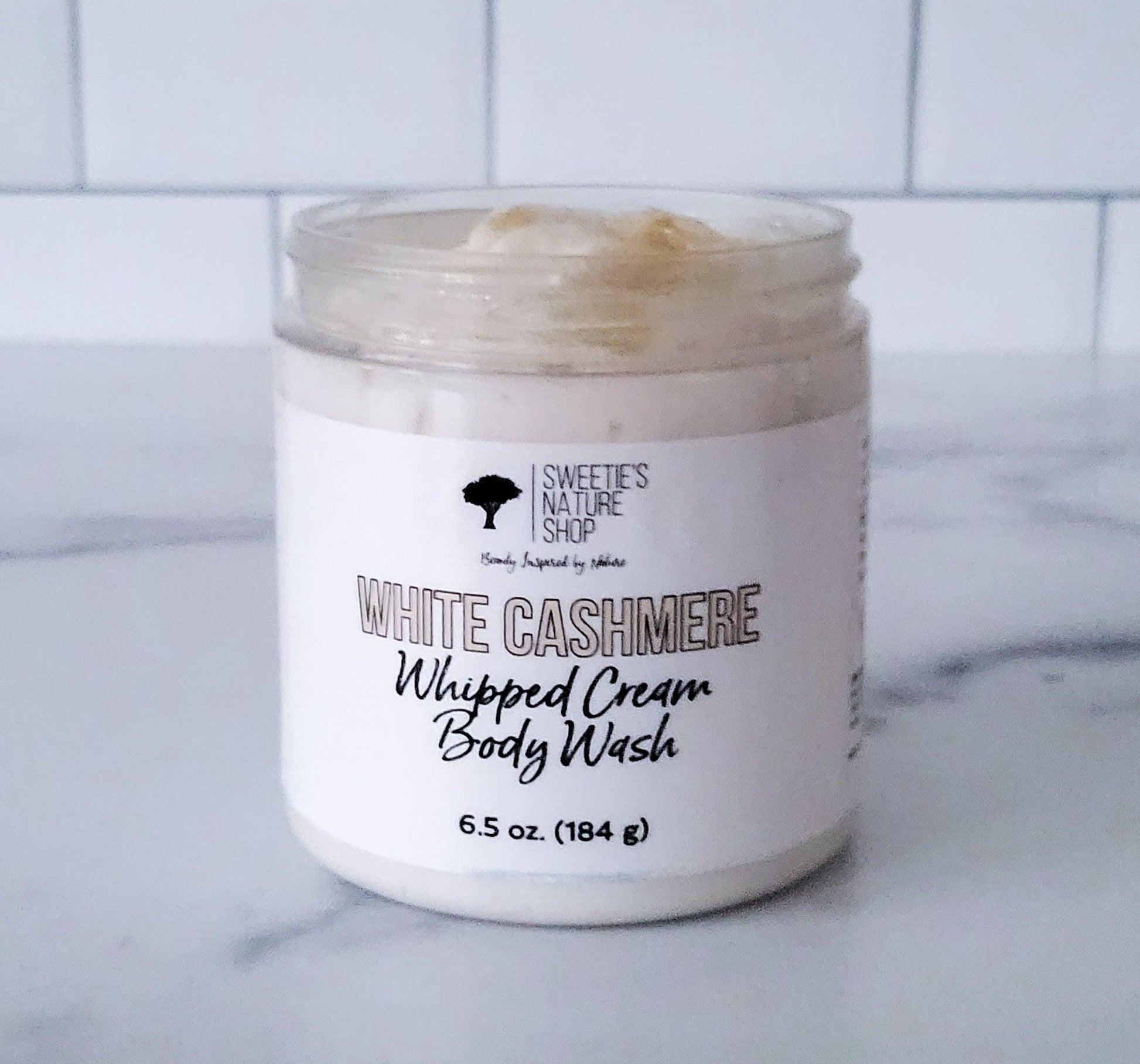 White Cashmere Whipped Cream Body Wash - Sweetie's Nature Shop