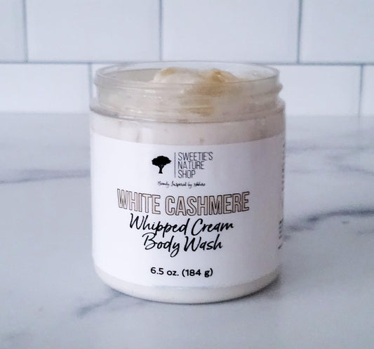 White Cashmere Whipped Cream Body Wash - Sweetie's Nature Shop