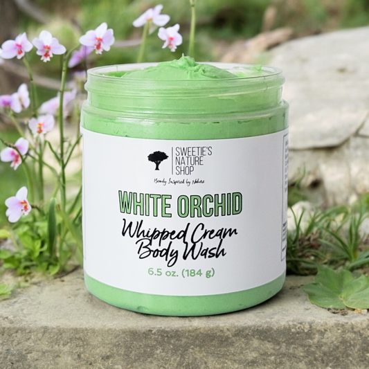 White Orchid Whipped Cream Body Wash