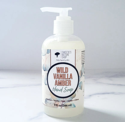 Wild Vanilla Amber Hand Soap