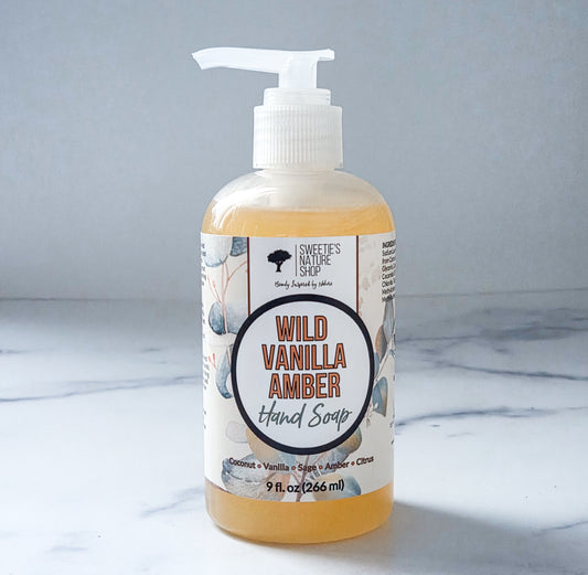 Wild Vanilla Amber Hand Soap