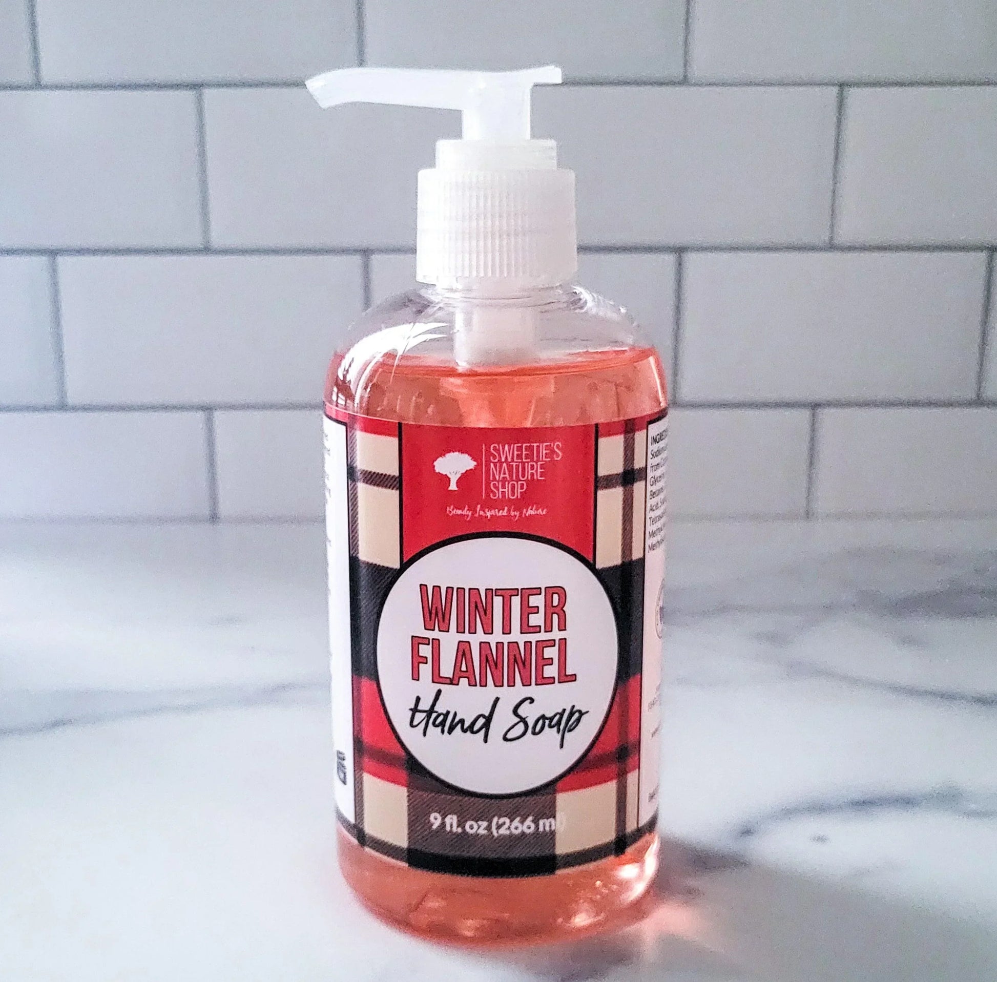Winter Flannel Hand Soap - Sweetie's Nature Shop