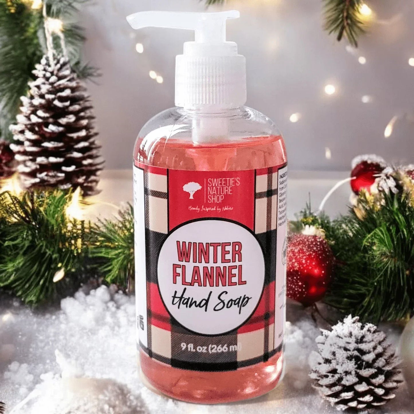 Winter Flannel Hand Soap - Sweetie's Nature Shop
