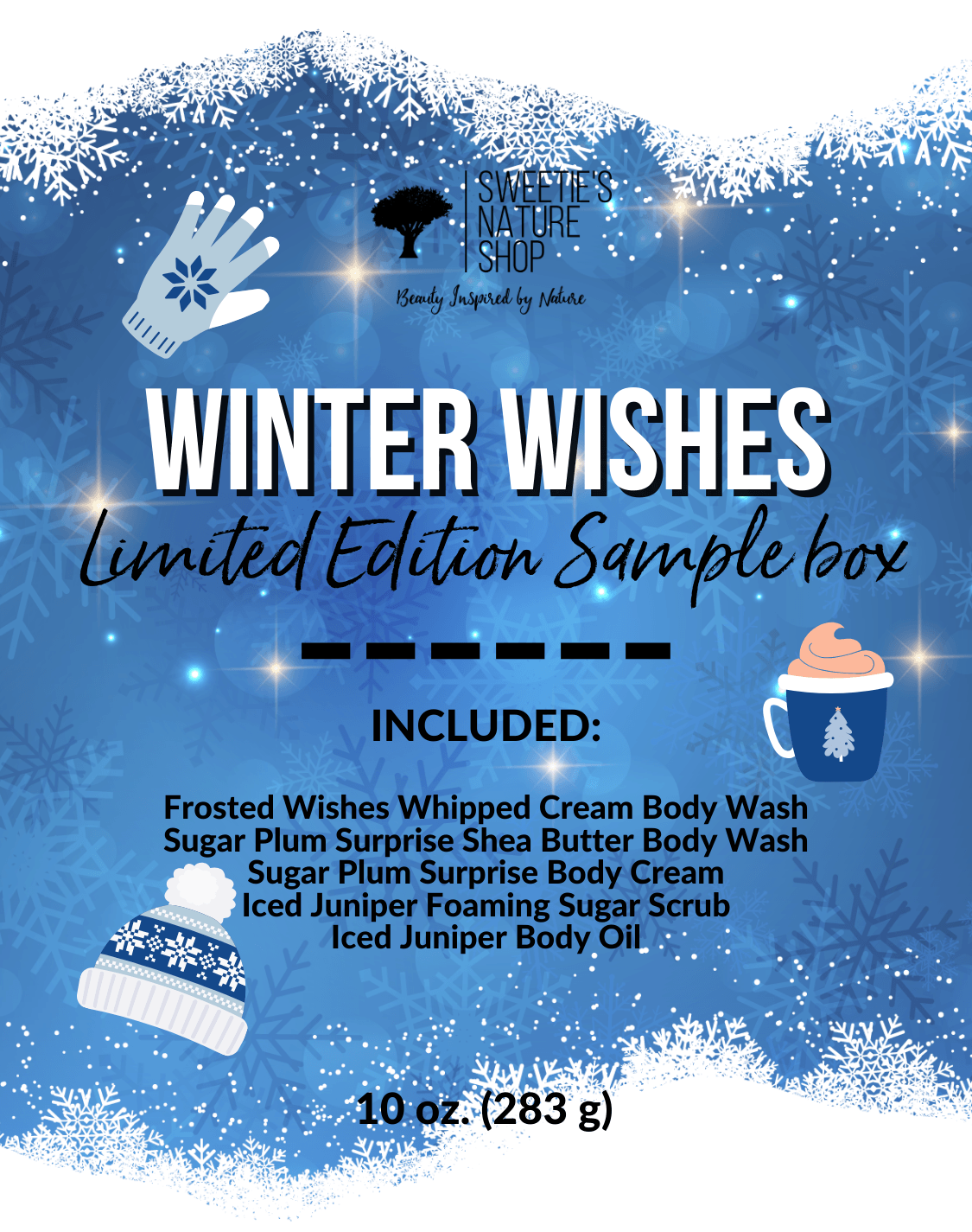 Winter Wishes Sample Box - Sweetie's Nature Shop