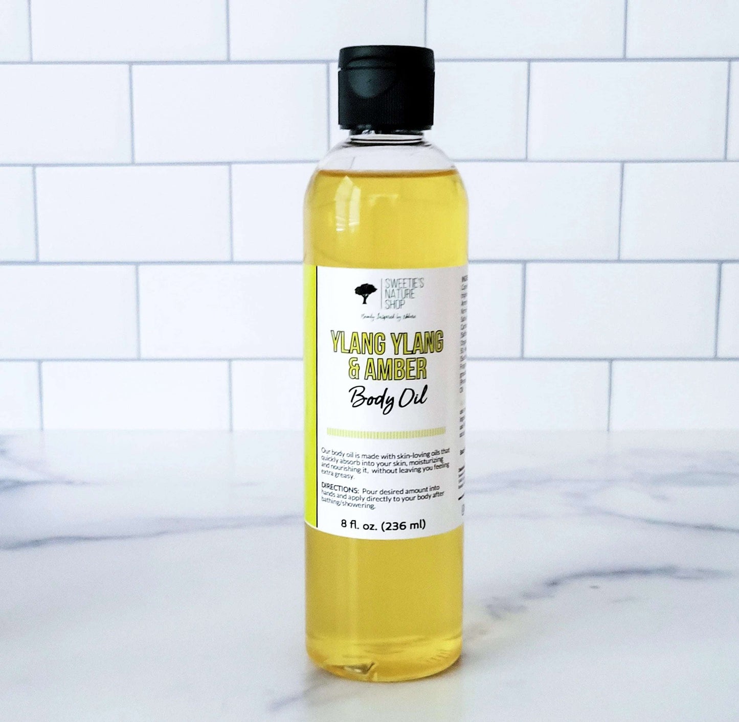Ylang Ylang & Amber Body Oil - Sweetie's Nature Shop