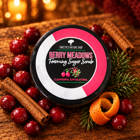 Berry Meadows Foaming Sugar Scrub