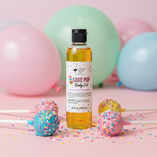 Cake Pop Body Oil - Styled