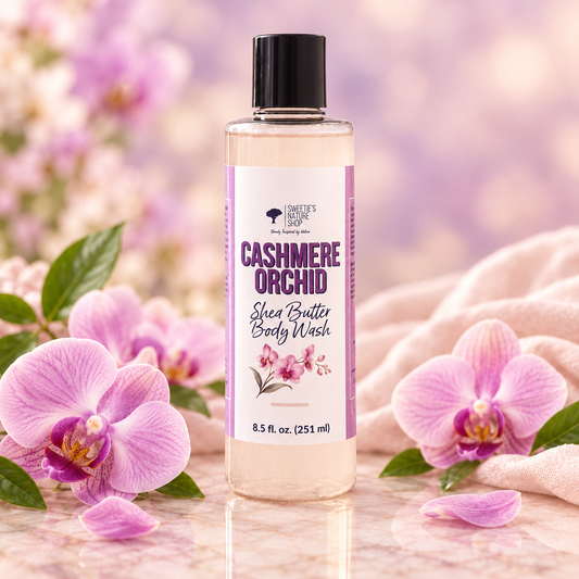 Cashmere Orchid Shea Butter Body Wash - correct bottle