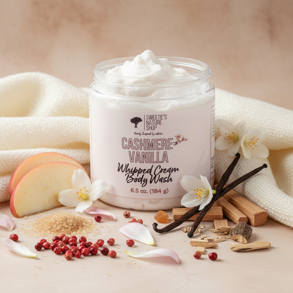 Cashmere Vanilla Whipped Cream Body Wash