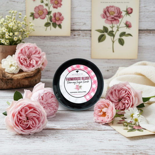 Farmhouse Blush Foaming Sugar Scrub