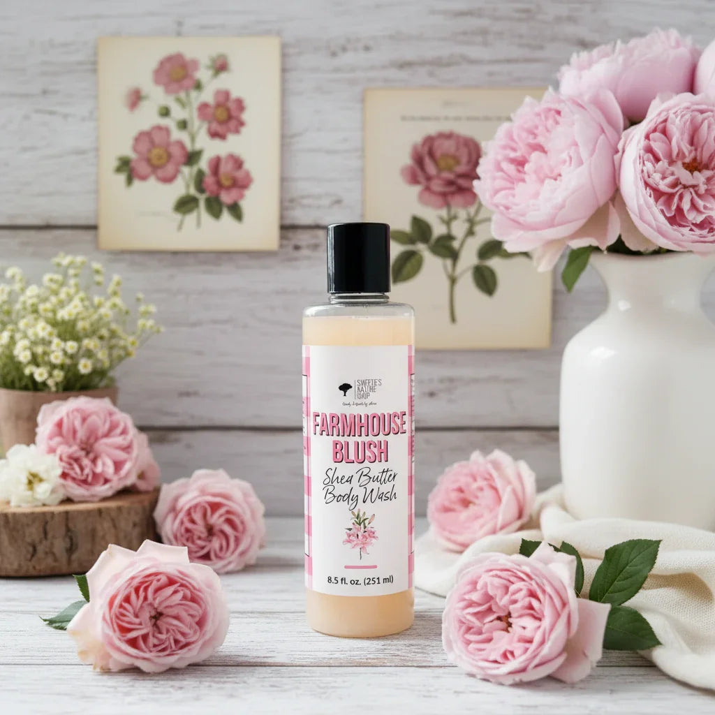 Farmhouse Blush Shea Butter Body Wash