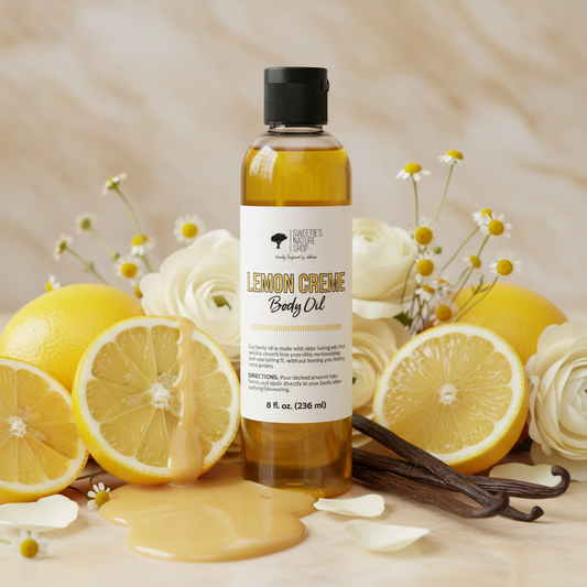 Lemon Creme Body Oil - Vanilla & Limoncello