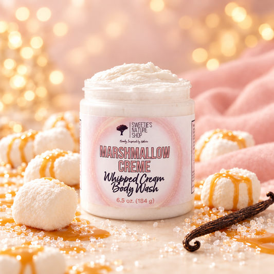 Marshmallow Creme Body Wash - Open