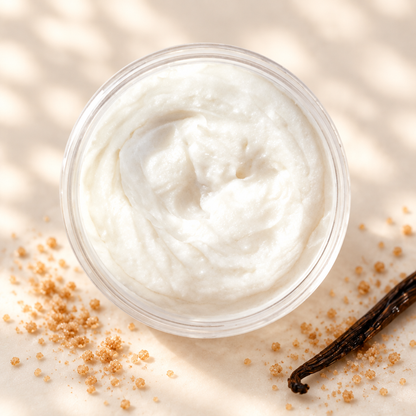 Sugared Vanilla Whipped Cream Body Wash - texture shot
