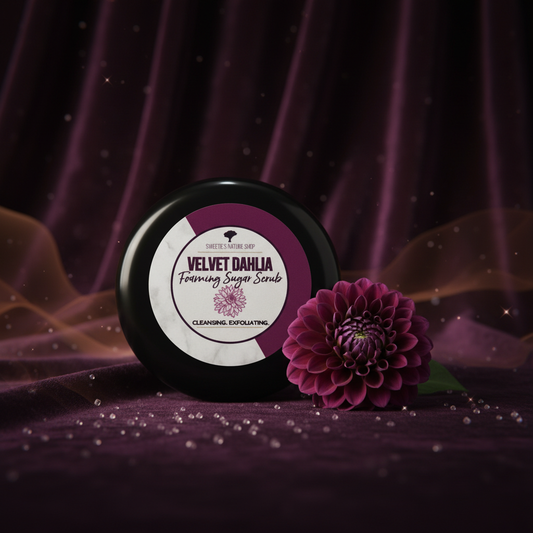 Velvet Dahlia Foaming Sugar Scrub