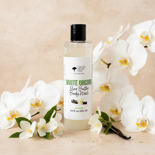 White Orchid Shea Butter Body Wash - Retry