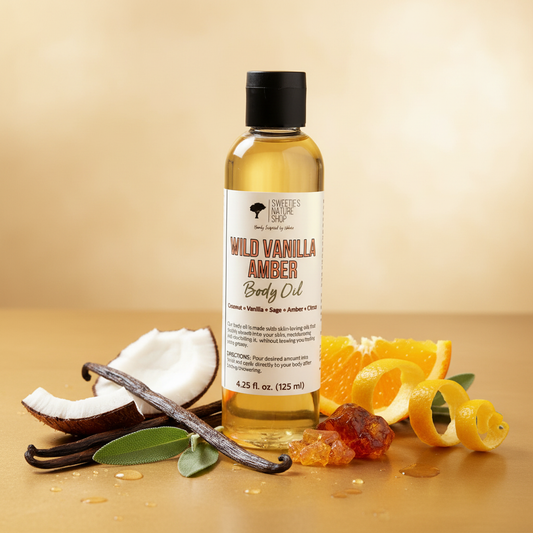 Wild Vanilla Amber Body Oil