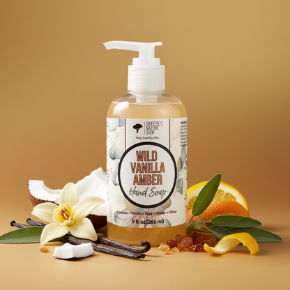 Wild Vanilla Amber Hand Soap - Corrected