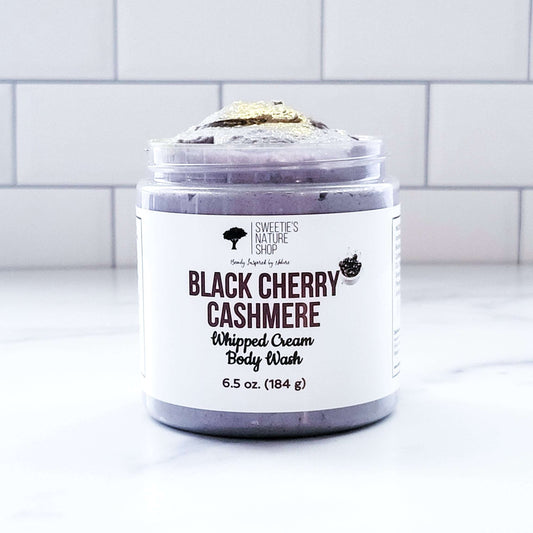 Black Cherry Cashmere Whipped Cream Body Wash