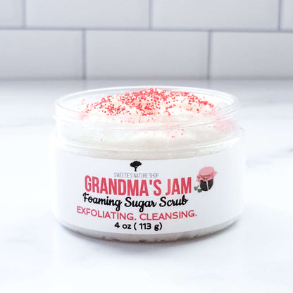 Grandma's Jam Foaming Sugar Scrub